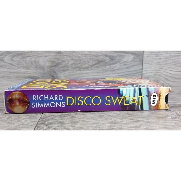 Vintage Richard Simmons - Disco Sweat - VHS-1990s-Video Cassette - Picture 5 of 7